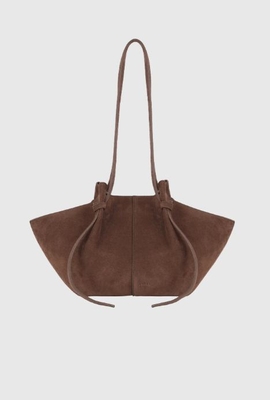 Bolso Yuzefi Mochi mediano chocolate